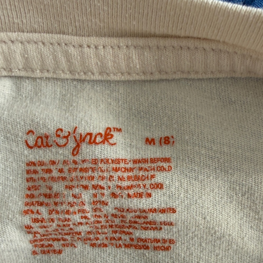 Cat & Jack Trio Short Sleeve Tees - Blue, Beige, Charcoal - Picture 6 of 8